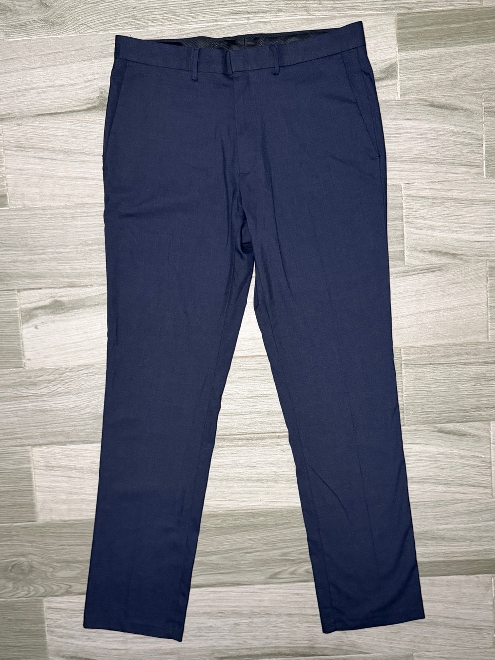 Kenneth Cole Reaction Men's Navy Dress Pants 36x34